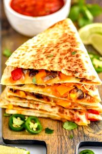 1 Quesadilla Cajun Veggies Quesadilla