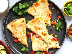 1 quesadilla Flour Tortilla Instant Friend Quesadilla