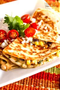 1 quesadilla Low Fat Veggie Quesadilla