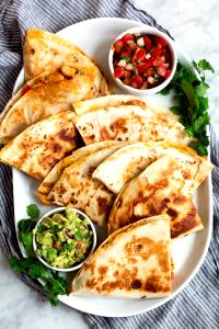 1 quesadilla Mexican Style Chicken Quesadilla