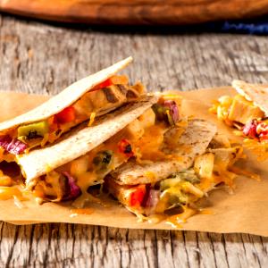 1 quesadilla Southwestern Chicken Quesadilla