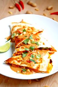 1 Quesadilla Thai Chicken Breast Quesadilla