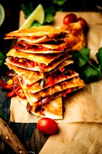 1 Quesadilla Thai Veggies Quesadilla