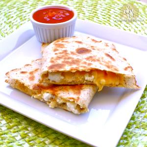 1 quesadilla Three Cheese Chicken Quesadilla