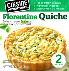 1 quiche (170 g) Florentine Quiche