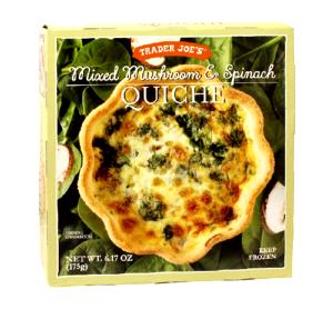 1 quiche (175 g) Mixed Mushroom & Spinach Quiche