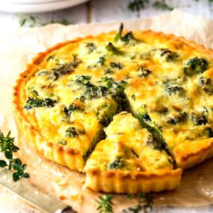 1 Quiche (8" Dia) Meatless Broccoli Quiche