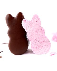 1 Rabbit Chocolate Covered Marshmallow