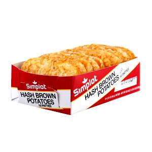 1 Rectangular Patty (approx 3" X 1-1/2" X 1/2") Hash Brown (from Frozen)