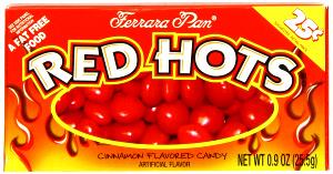 1 red hot (59 g) Red Hots