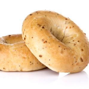 1 Regular Onion Bagel
