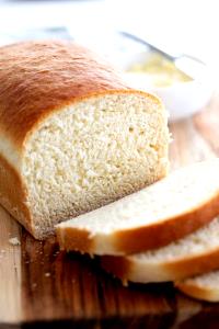 1 Regular Slice, Crust Not Eaten White Bread (Home Recipe or Bakery)