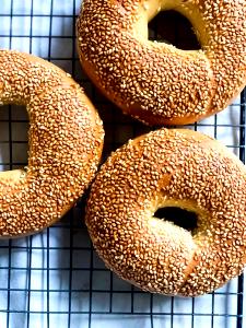 1 Regular Toasted Wheat Bagel