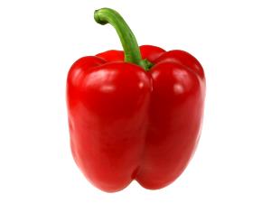 1 Ring (3" Dia, 1/4" Thick) Sweet Red Peppers