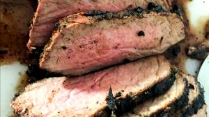 1 Roast Beef Tri-Tip Roast, Raw, Slo