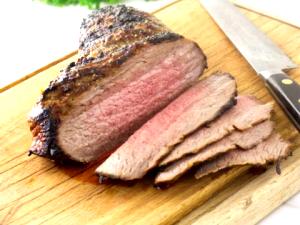 1 Roast Beef Tri-Tip Roast, Roasted, Slo