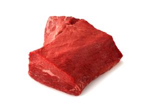 1 Roast (yield From 627 G Raw Meat) Beef Bottom Round (Trimmed to 0" Fat, Choice Grade, Cooked, Roasted)