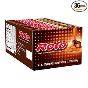 1 Roll (1.25 Oz) Chocolate Flavored Caramel Roll