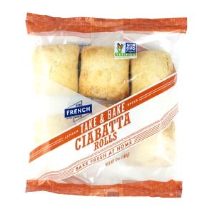 1 roll (2 oz) Ciabatta Roll