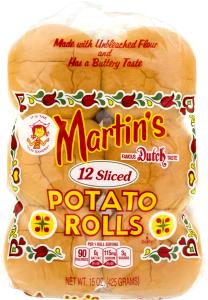 1 roll (28 g) Potato Rolls