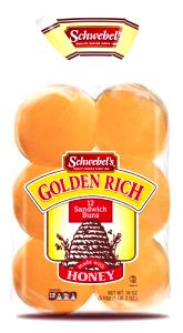 1 roll (43 g) Golden Rich Buns with Honey