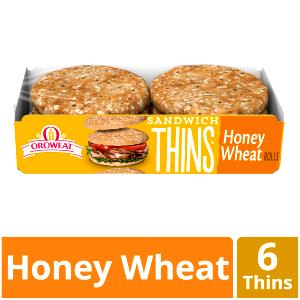 1 roll (43 g) Honey Wheat Thin Sandwich Rolls