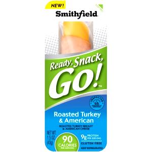 1 roll (43 g) Ready, Snack, Go! Roasted Turkey & American Cheese