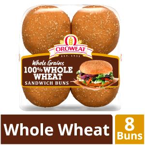 1 roll (43 g) Thin Sandwich Rolls - Whole Grain White