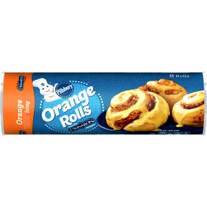 1 roll (49 g) Sweet Rolls - Orange with Icing