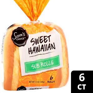 1 roll (57 g) Sweet Hawaiian Sub Rolls
