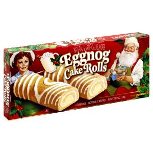 1 roll (62 g) Eggnog Cake Rolls