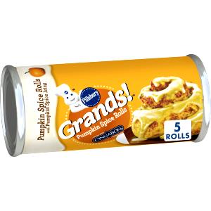 1 roll (62 g) Pumpkin Spice Rolls