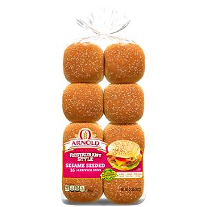 1 roll (64 g) Seeded Sandwich Rolls