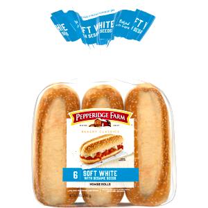 1 roll (66 g) Hoagie Sandwich Rolls