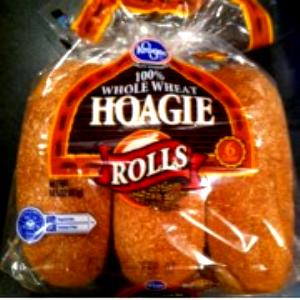 1 roll (68 g) 100% Whole Wheat Hoagie Rolls