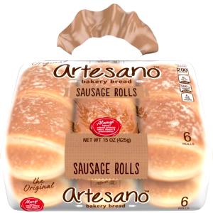 1 roll (71 g) Artesano Sausage Rolls