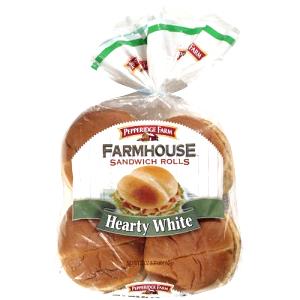 1 roll (78 g) Hearty White Farmhouse Sandwich Rolls