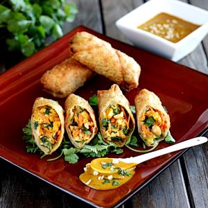 1 roll Chicken Egg Roll