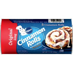 1 Roll Cinnamon Rolls With Icing