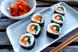 1 roll Eastside Kimpap (Seaweed-Brown Rice Roll)