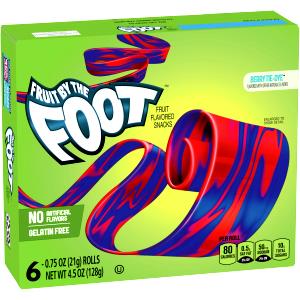 1 Roll Fruit By The Foot, Berry Tie-Dye