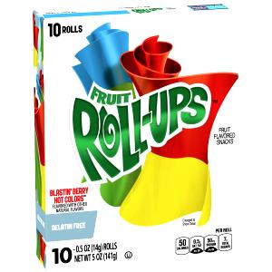 1 Roll Fruit Roll-Ups, Blastin
