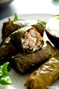 1 Roll Grape Leaves Stuffed with Rice