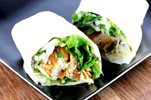 1 roll-up Oriental Chicken Salad Roll-Up