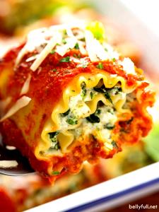 1 rollup Cheese Lasagna Rollups