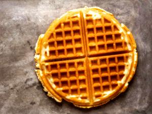 1 Round (7" Dia) Plain Waffle