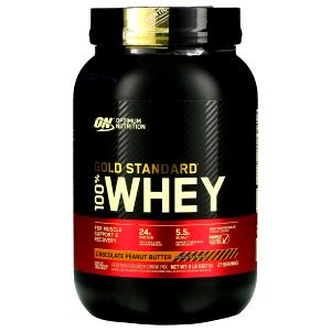 1 rounded scoop (33 g) Gold Standard 100% Whey - Chocolate Peanut Butter