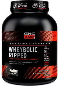 1 rounded scoop (34.25 g) Wheybolic Ripped - Classic Vanilla