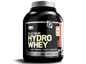 1 rounded scoop (39 g) Platinum Hydro Whey - Supercharged Strawberry