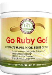 1 rounded tbsp (8.5 g) Go Ruby Go